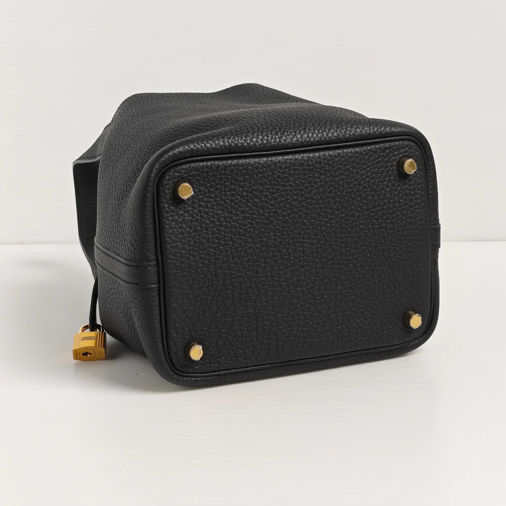 (Unavailable) genuine (almost-new) Hermès picotin 18 - black - Image 6