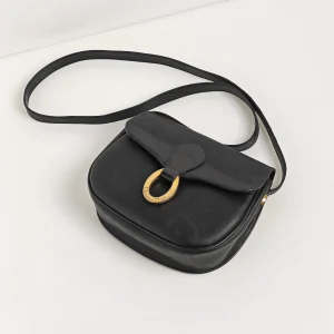 genuine pre-owned Dior vintage saddle messenger bag