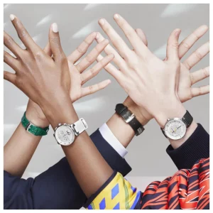 genuine pre-owned Louis Vuitton tambour watch