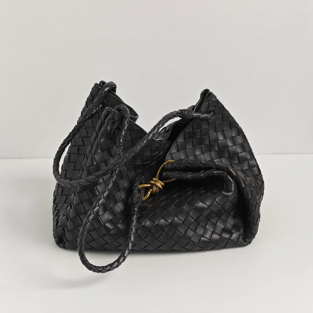 (Unavailable) genuine pre-owned Bottega Veneta large parachute bag - Image 5