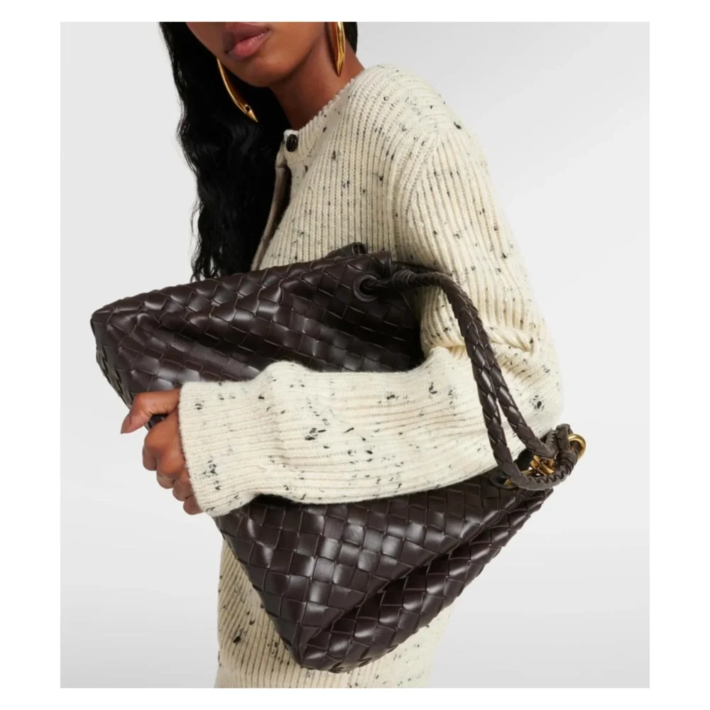 (Unavailable) genuine pre-owned Bottega Veneta large parachute bag - Image 2