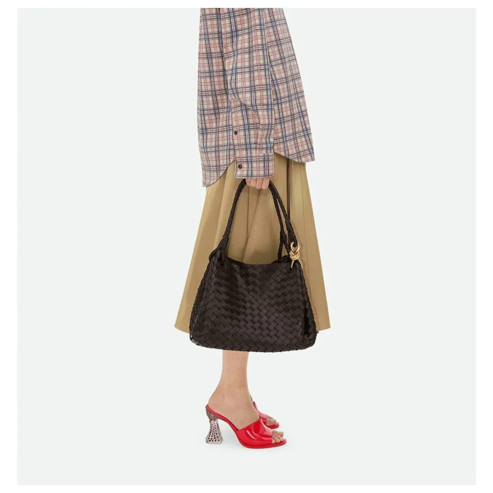 (Unavailable) genuine pre-owned Bottega Veneta large parachute bag - Image 4