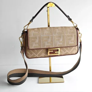 genuine pre-owned Fendi medium baguette