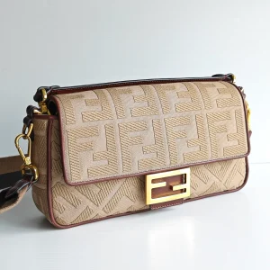 genuine pre-owned Fendi medium baguette