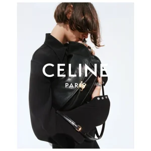 genuine (like-new) Celine soft triomphe besace