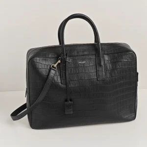 genuine pre-owned YSL museum briefcase