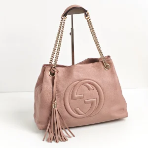 genuine pre-owned Gucci soho medium hobo tote