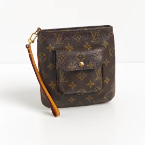 genuine pre-owned Louis Vuitton partition pochette