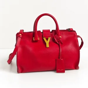 genuine pre-owned YSL small cabas chyc
