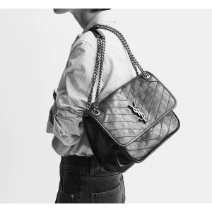 genuine (almost-new) YSL medium niki bag