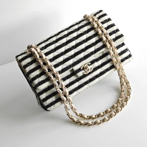 genuine pre-owned Chanel coco sailor medium flap