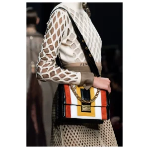 genuine pre-owned Fendi Kan U flap