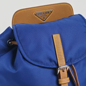 genuine (like-new) Prada tessuto nylon backpack