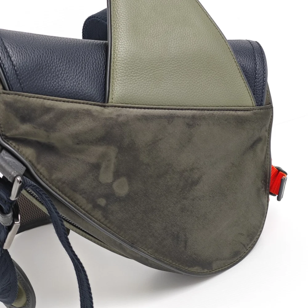 genuine pre-owned Dior x Sacai saddle bag - Image 12