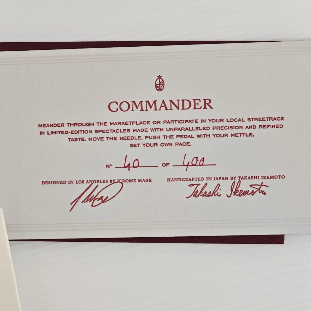 genuine (NEW) Jacques Marie Mage "commander" aviator sunglasses - Image 14