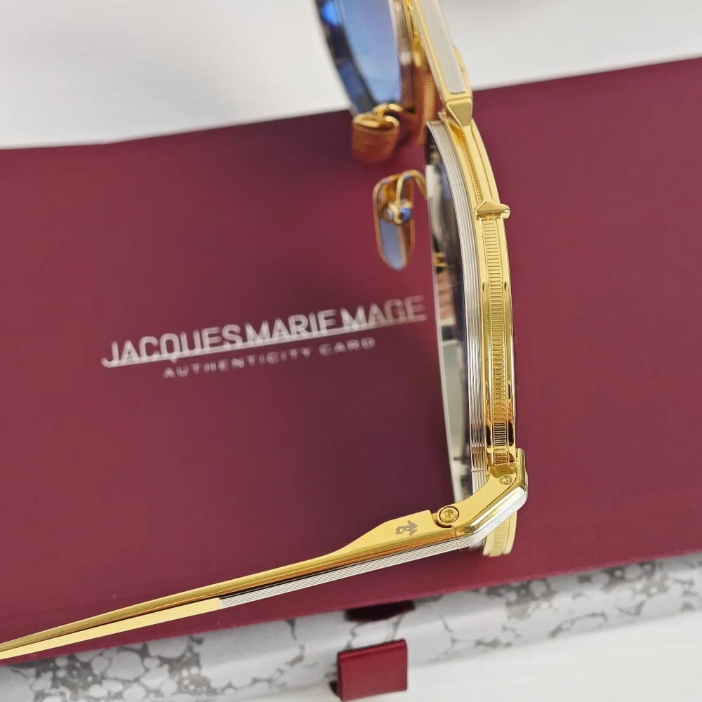 genuine (NEW) Jacques Marie Mage "commander" aviator sunglasses - Image 7