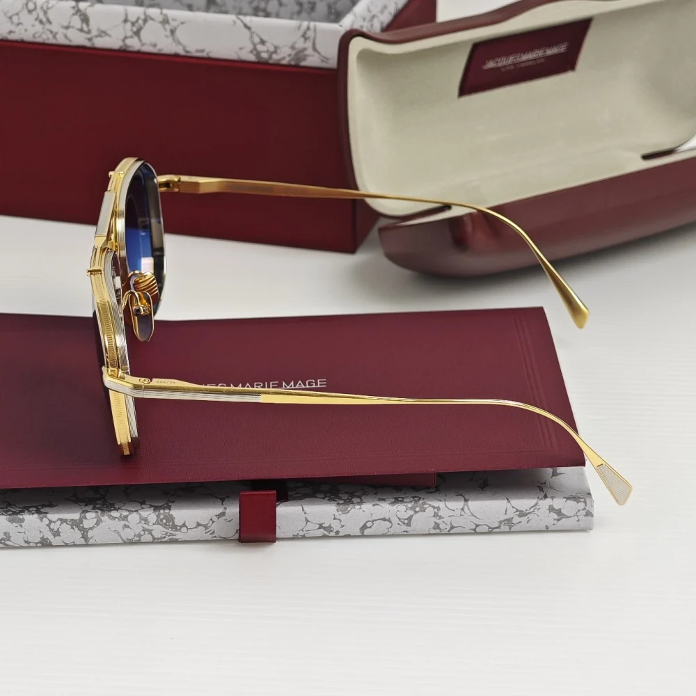 genuine (NEW) Jacques Marie Mage "commander" aviator sunglasses - Image 6