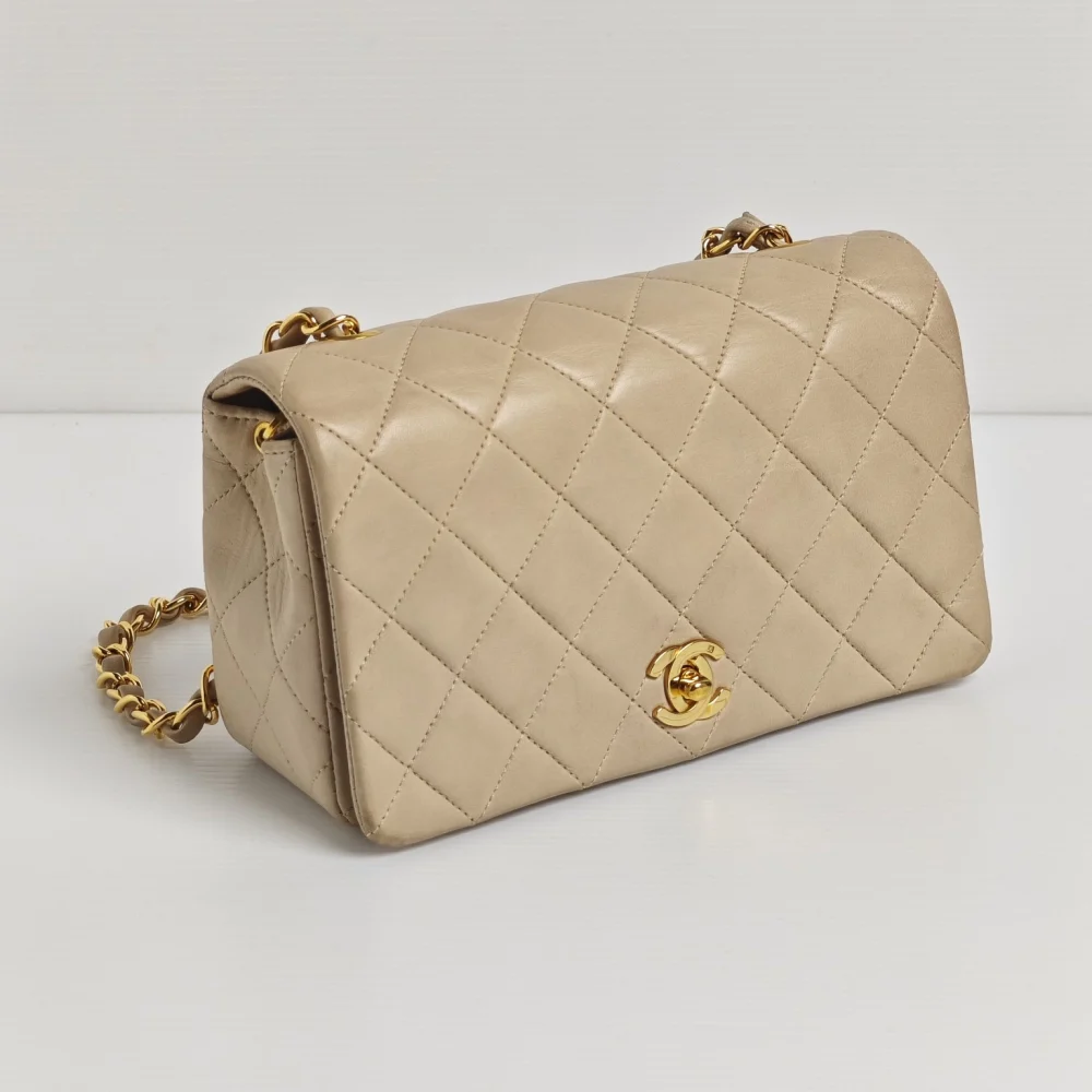 genuine pre-owned Chanel 1991-1992 vintage mini full flap - Image 2