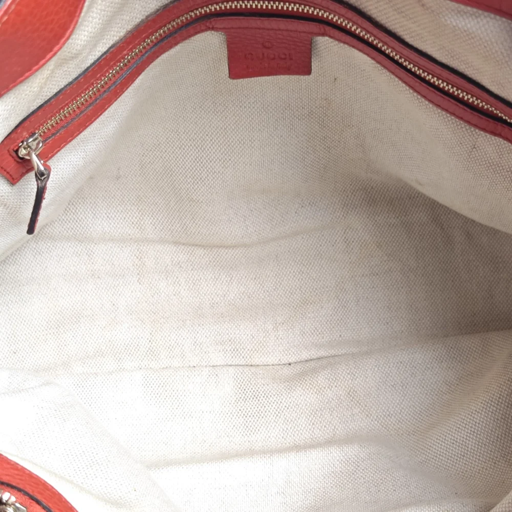 genuine pre-owned Gucci soho medium two-way tote - Image 7