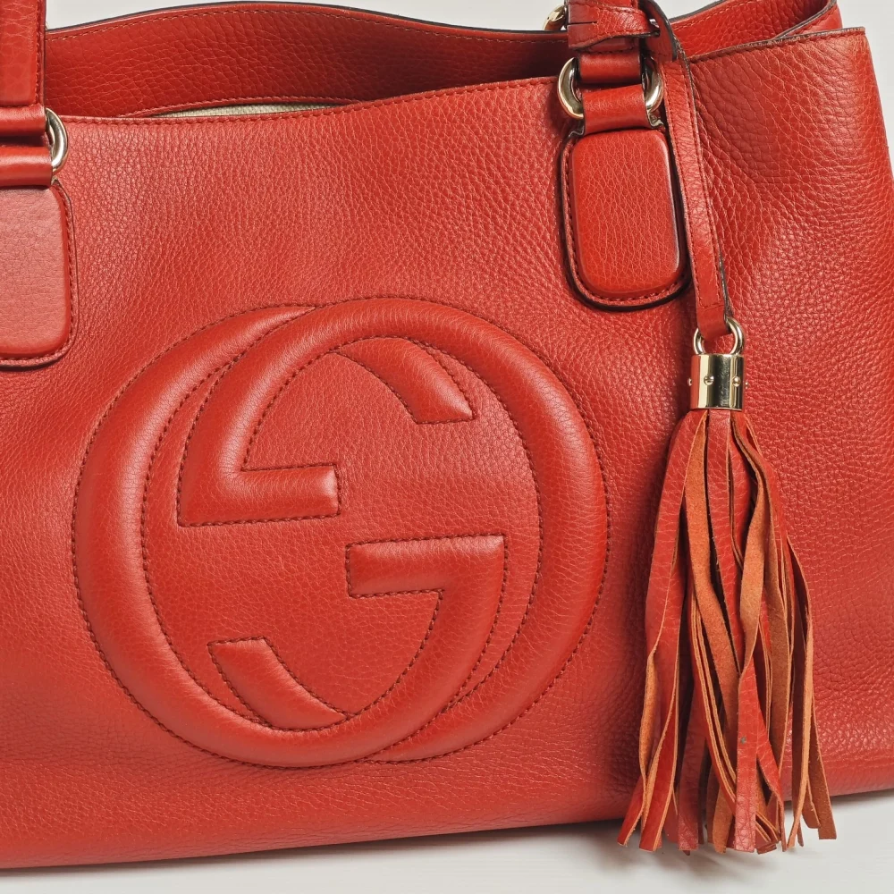 genuine pre-owned Gucci soho medium two-way tote - Image 2