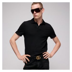 genuine pre-owned Gucci GG marmont 30mm belt (size 75)